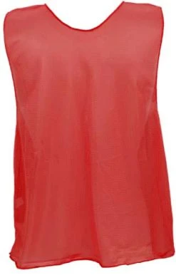 Olympia Adult Micro Mesh Vest - Red