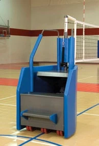 Bison Arena Ii Freestanding Portable Volleyball System