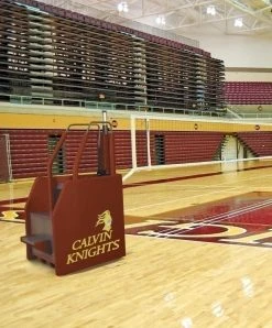 Bison Arena Ii Side-By-Side Double Court Volleyball System