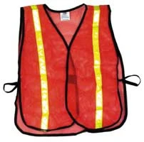 Olympia Budget Mesh Reflective Vest - Orange