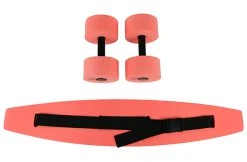 Fabrication Enterprises Inc. Cando Aquatic Exercise Kit Large, Red