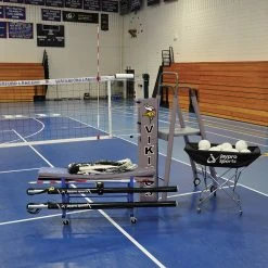 Jaypro Carbon Ultralite Volleyball Deluxe Package (3" Floor Sleeve) - NFHS, NCAA, USVBA Compliant