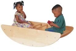 School Specialty Childcraft Rocking Boat, 46-1/8 W X 24 D X 11-1/2 H