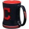 Caseys Distributing, Inc Cleveland Indians Coffee Mug 14oz Sculpted Relief C Logo
