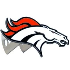 Caseys Distributing, Inc Denver Broncos Trailer Hitch Logo Cover