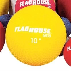Flaghouse Inc Flaghouse 10'' Playground Ball Red