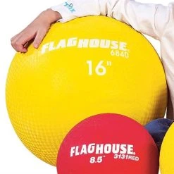 Flaghouse 16'' Playground Ball Red