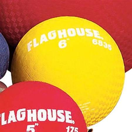 Flaghouse Inc Flaghouse 6'' Playground Ball Bonus Set Red