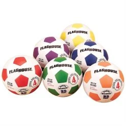 Flaghouse Inc Flaghouse Rubber Soccer Ball Set Size #5