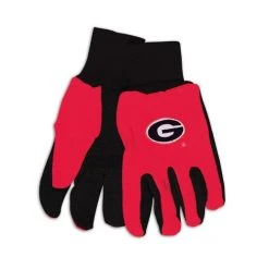 Caseys Distributing, Inc Georgia Bulldogs Two Tone Gloves-Adult-New Logo