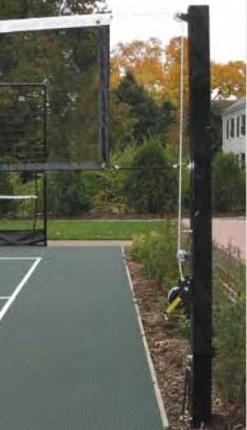 Douglas Gs-36sq Alum Ground Sleeves 36" Long For 4" SQ Posts W/Collars (For Sand) - Pair