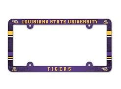 Caseys Distributing, Inc Lsu Tigers License Plate Frame-Full Color