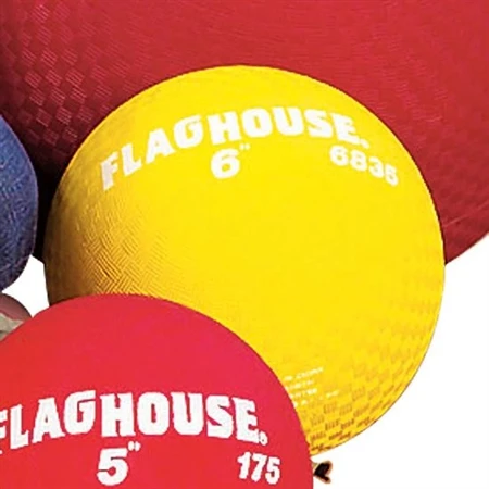 Flaghouse Inc Playground Ball 6'' Yellow