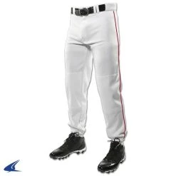 Champro Sports Triple Crown Classic With Braid - White, Royal Pipe - Youth Xs
