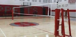 Douglas Vb6000 Indoor Volleyball System, 3.5" OD Aluminum - Set