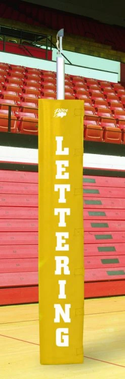 BISON INC Volleyball Post Padding With 4 Sided Lettering