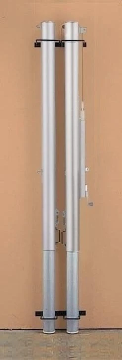 Bison Volleyball Wall Mounted Post Storage Brackets -Set Of 2