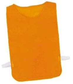 Olympia Youth Nylon Mesh Pinnie - Orange